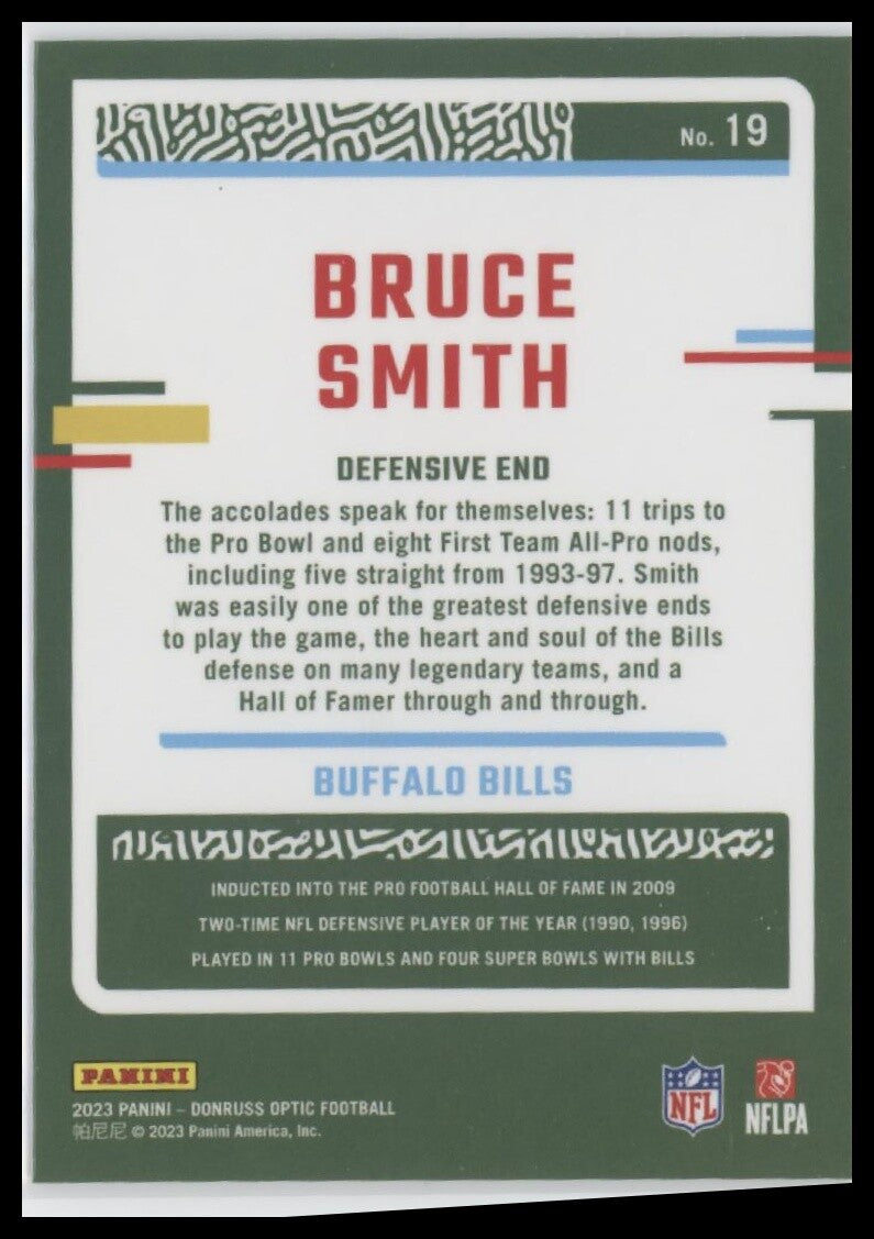 2023 Donruss Optic #19 Bruce Smith