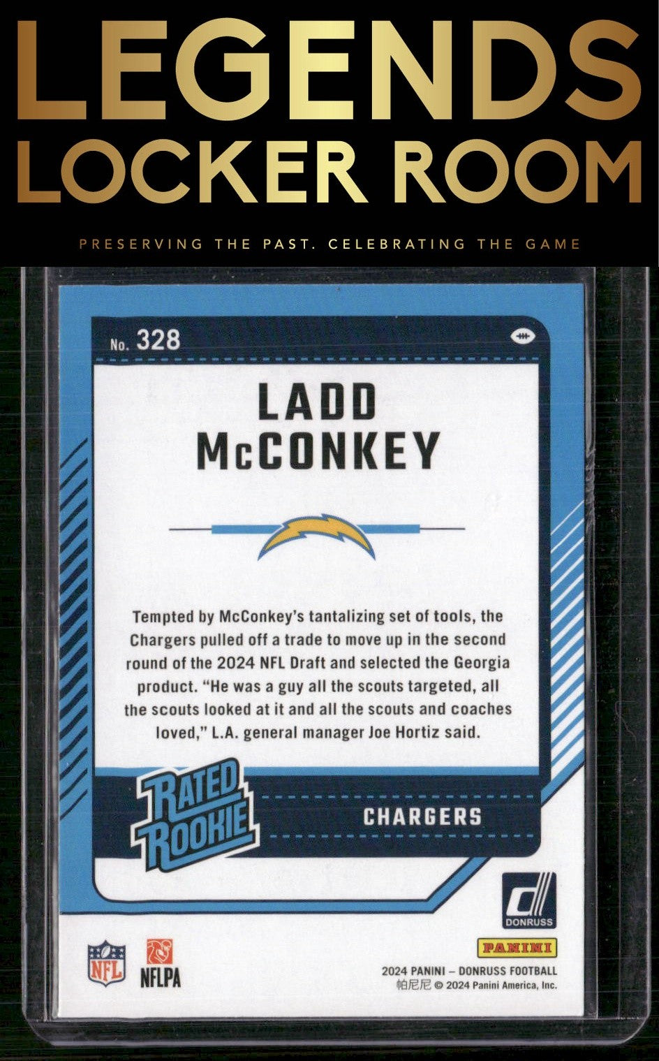 2024 Donruss #328 Ladd McConkey
