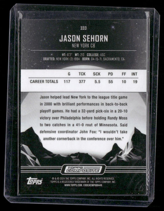 2023 Topps Composite #333 Jason Sehorn