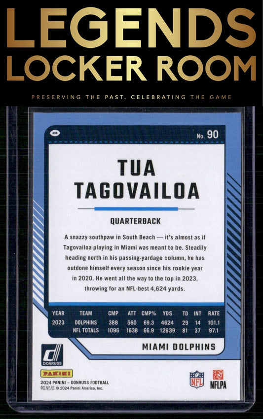 2024 Donruss #90 Tua Tagovailoa