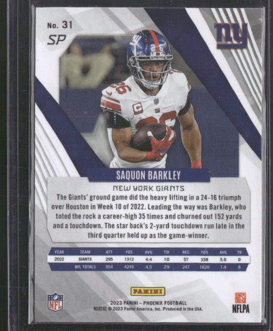 2023 Panini Phoenix #31b Saquon Barkley