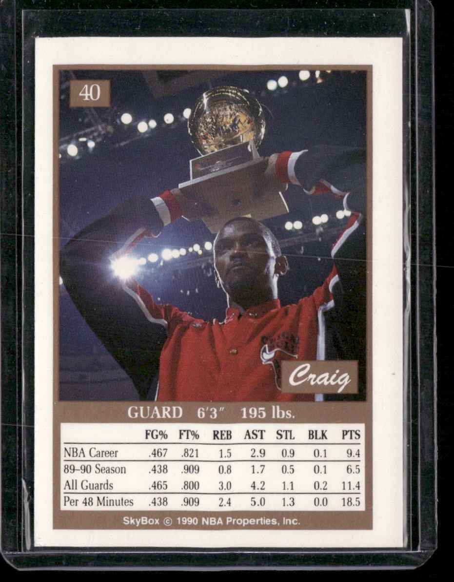 1990-91 SkyBox #40 Craig Hodges