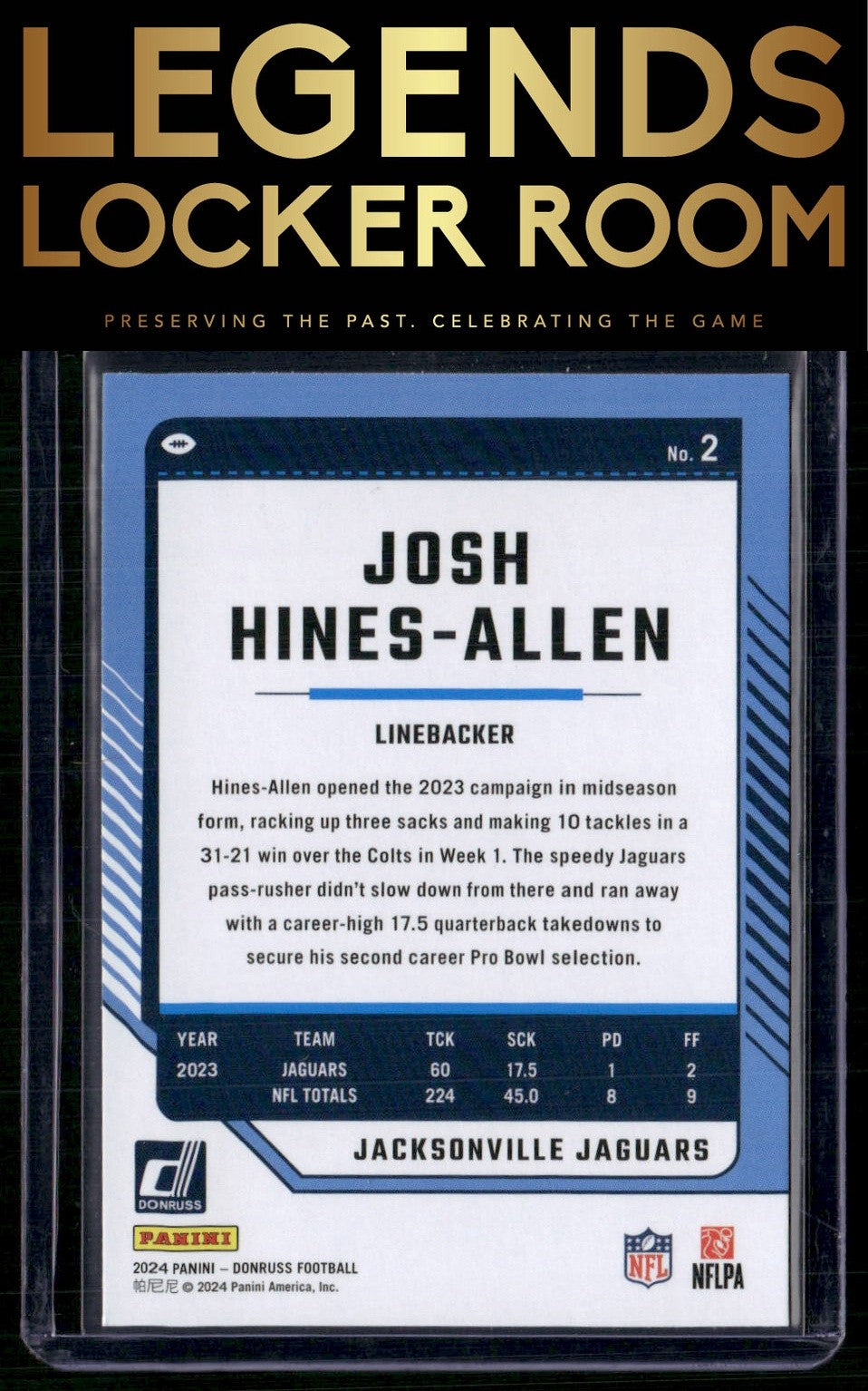 2024 Donruss #2 Josh Hines-Allen
