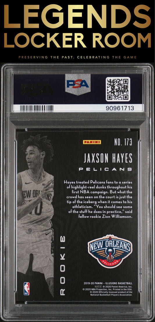 2019 Panini Illusions #173 Jaxson Hayes PSA 9