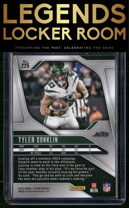 2024 Panini Prizm #225 Tyler Conklin