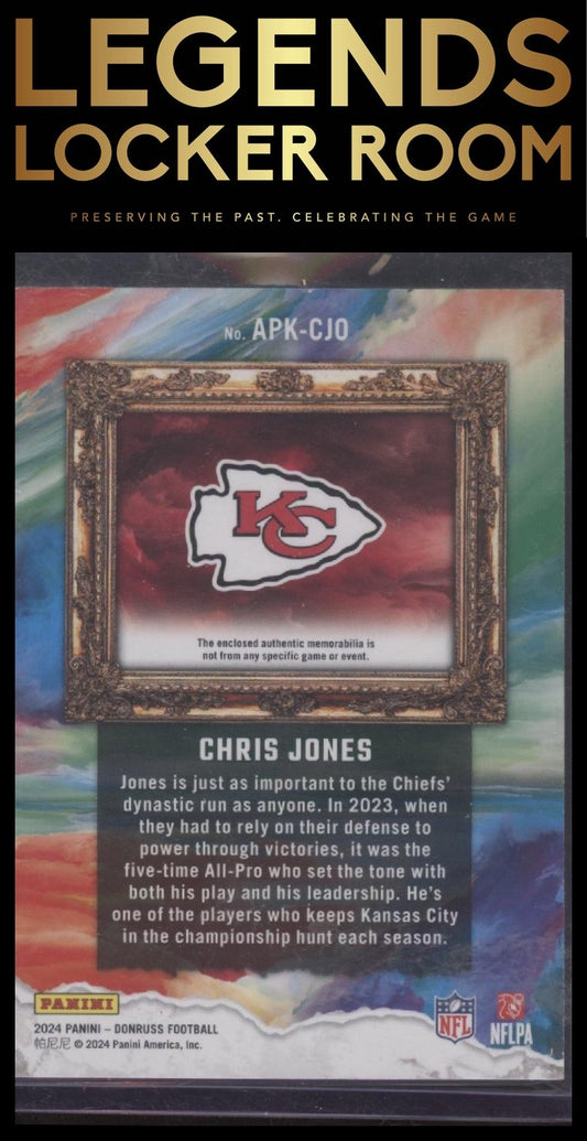 2024 Donruss #APK-CJO Chris Jones All Pro Kings #/425