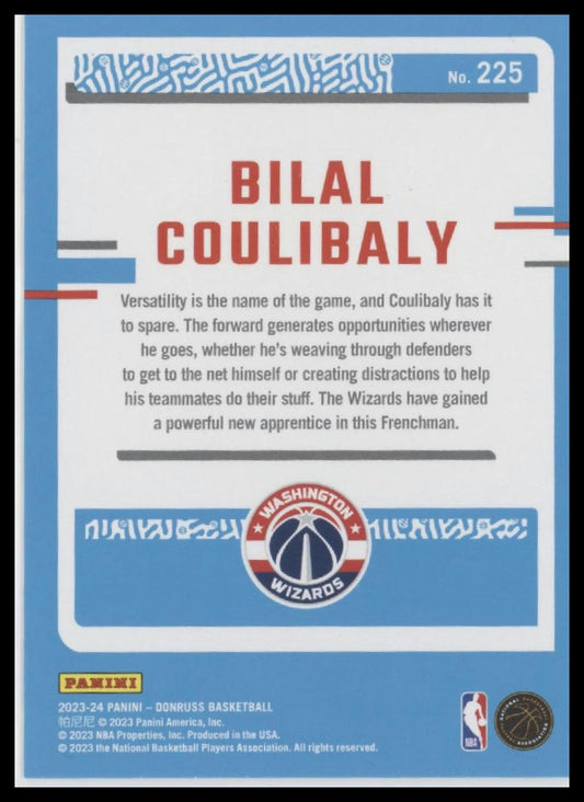 2023-24 Donruss #225 Bilal Coulibaly