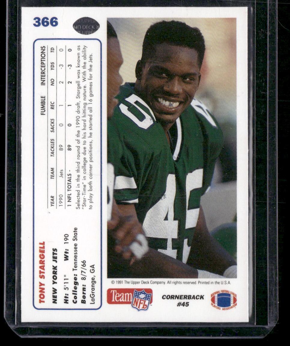 1991 Upper Deck #366c Tony Stargell