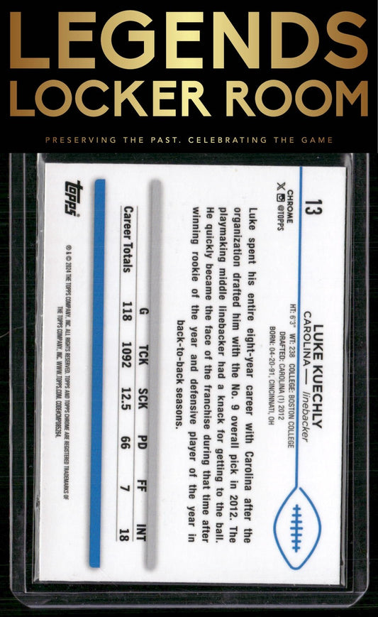 2024 Topps Chrome #13 Luke Kuechly