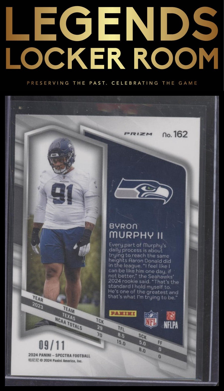 2024 panini spectra Byron Murphy II Wave /11