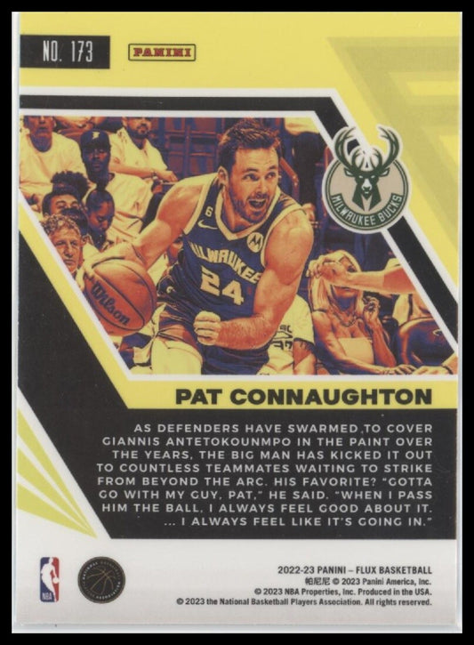 2022-23 Panini Flux #173 Pat Connaughton