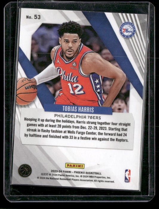 2023-24 Panini Phoenix #53 Tobias Harris