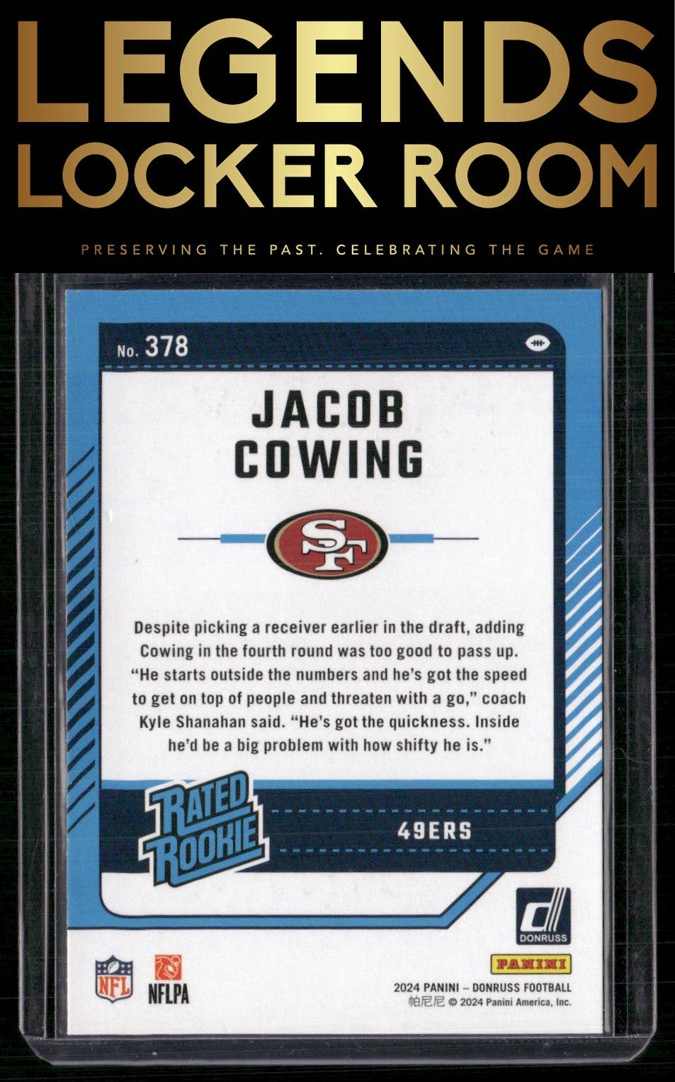 2024 Donruss #378 Jacob Cowing