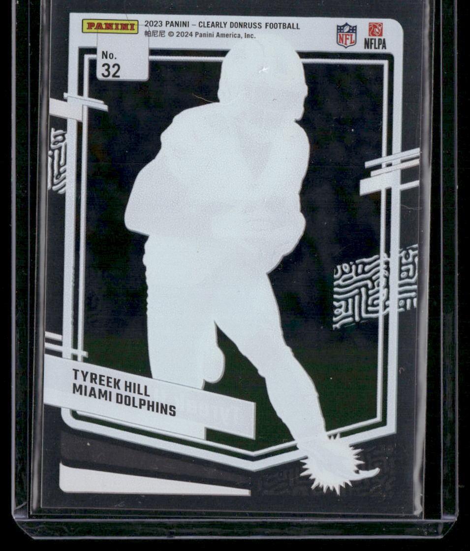 2023 Clearly Donruss #32 Tyreek Hill