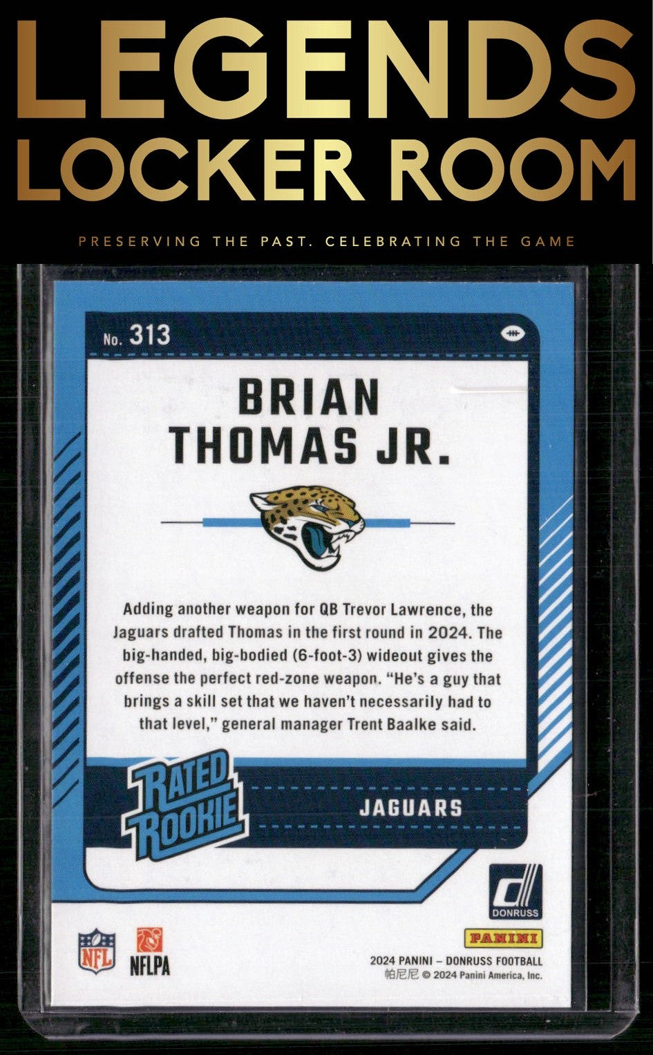 2024 Donruss #313 Brian Thomas Jr.