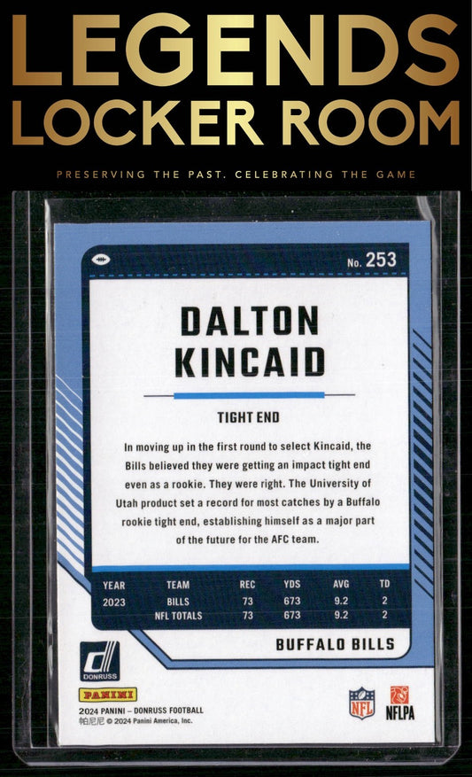 2024 Donruss #253 Dalton Kincaid