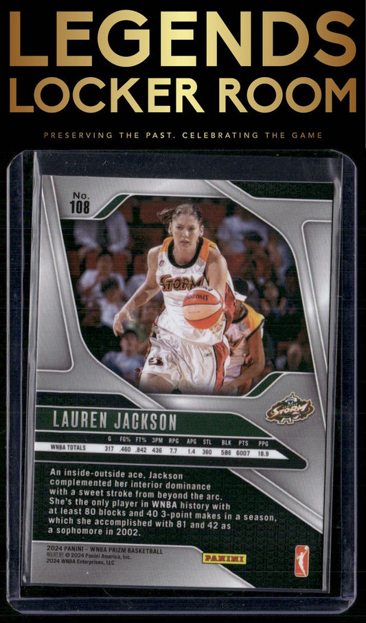 2024 Panini Prizm WNBA #108 Lauren Jackson