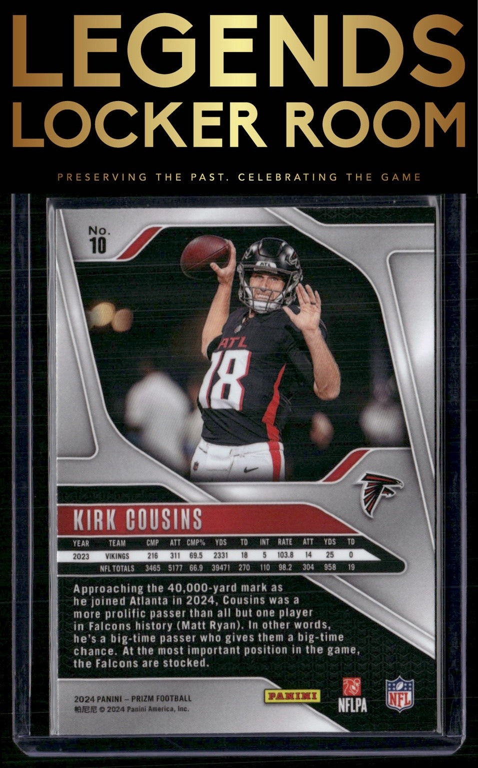 2024 Panini Prizm #10 Kirk Cousins