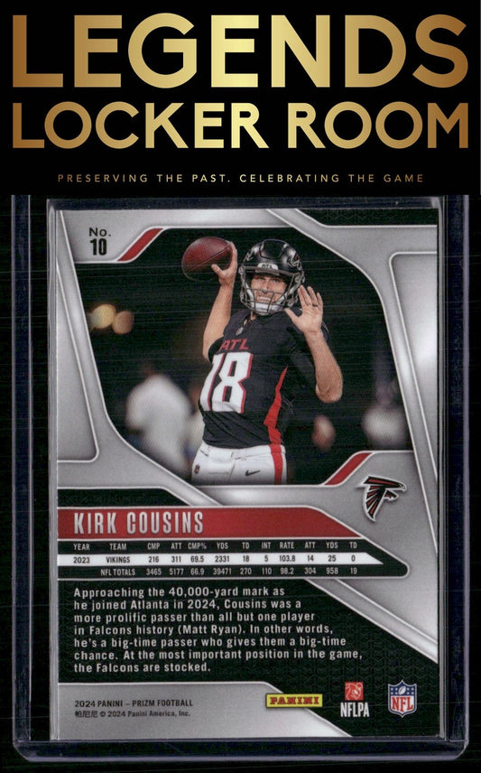 2024 Panini Prizm #10 Kirk Cousins