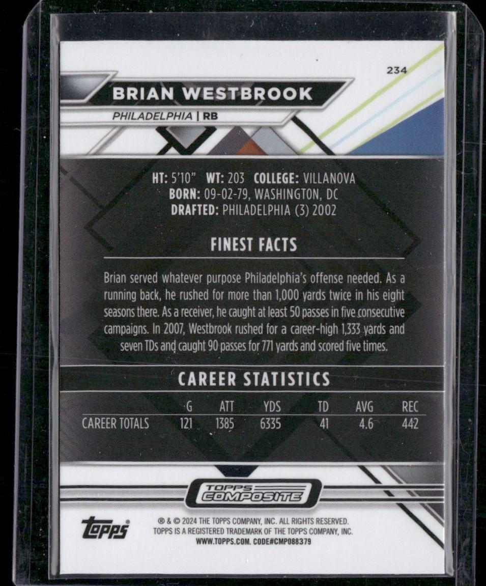2023 Topps Composite #234 Brian Westbrook