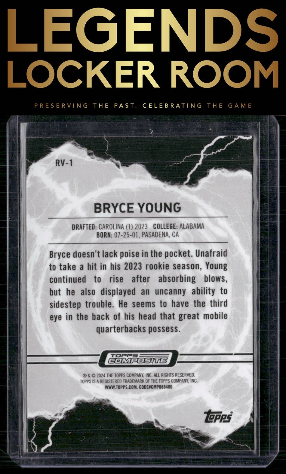 2023 Topps Composite #RV-1 Bryce Young Resurgence Voltaic