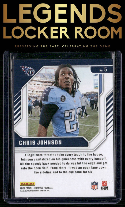 2024 Donruss #5 Chris Johnson The Legends Series