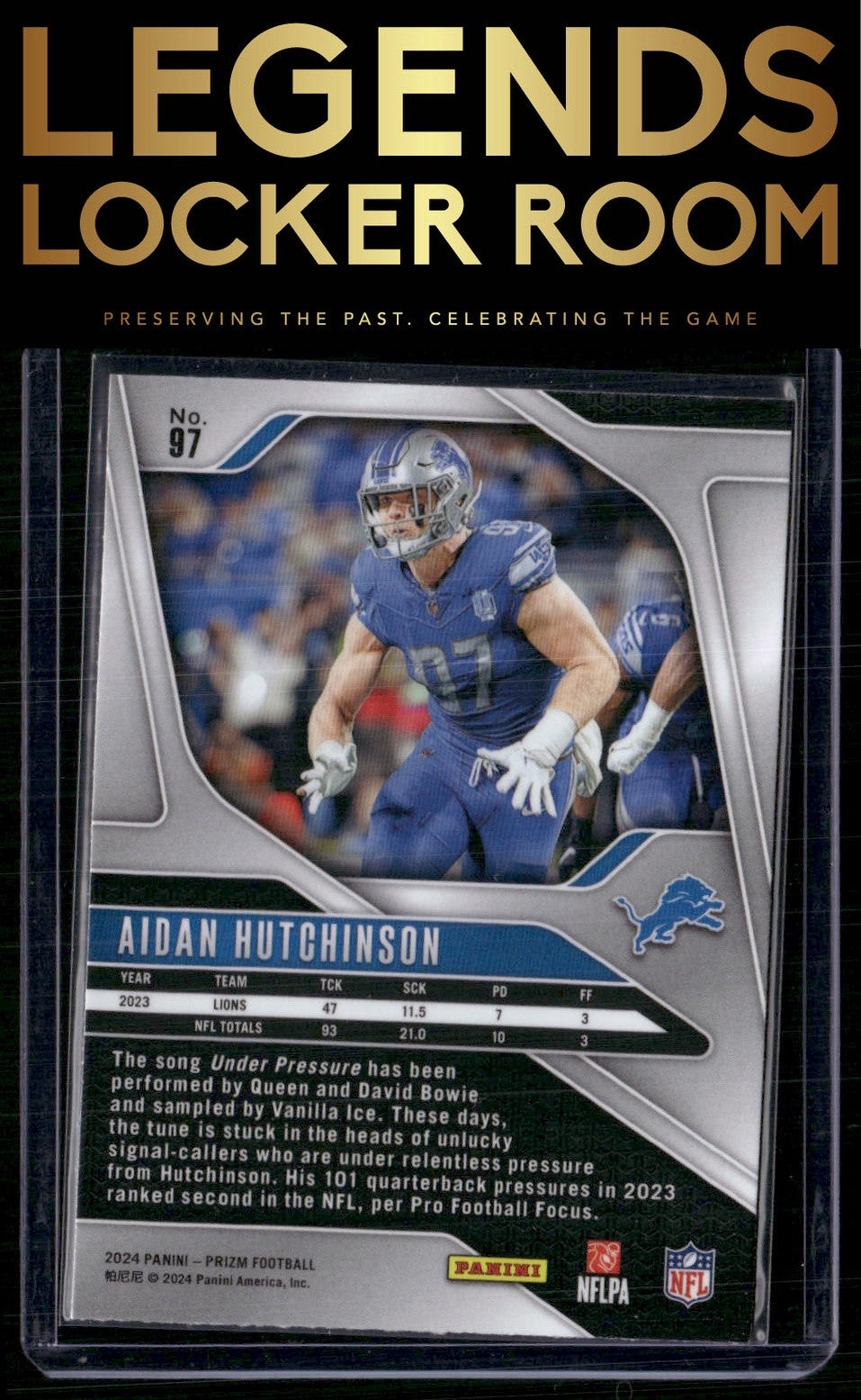 2024 Panini Prizm #97 Aidan Hutchinson