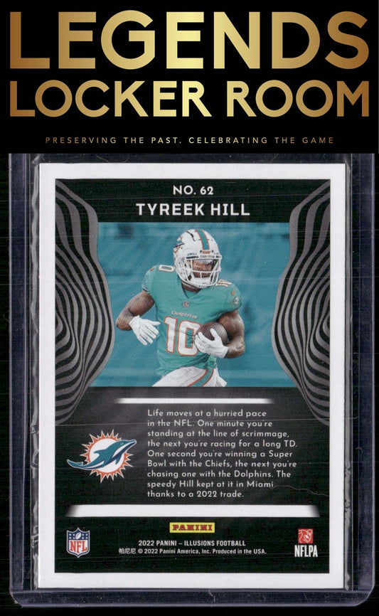 2022 Panini Illusions #62 Tyreek Hill