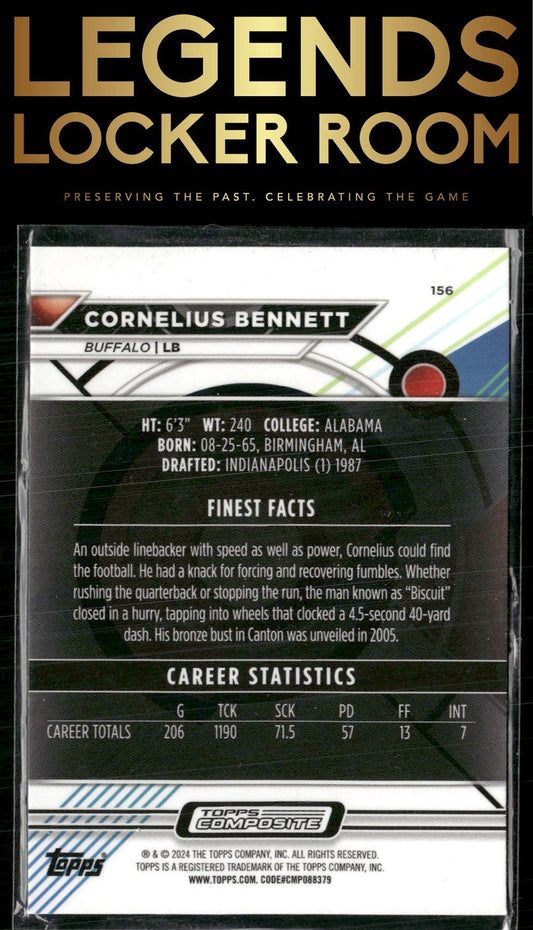 2023 Topps Composite #156 Cornelius Bennett