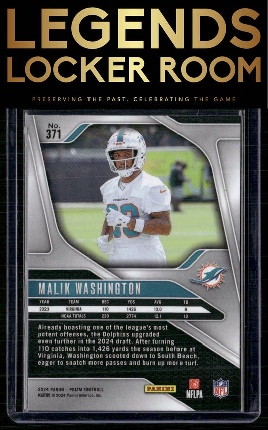 2024 Panini Prizm #371 Malik Washington