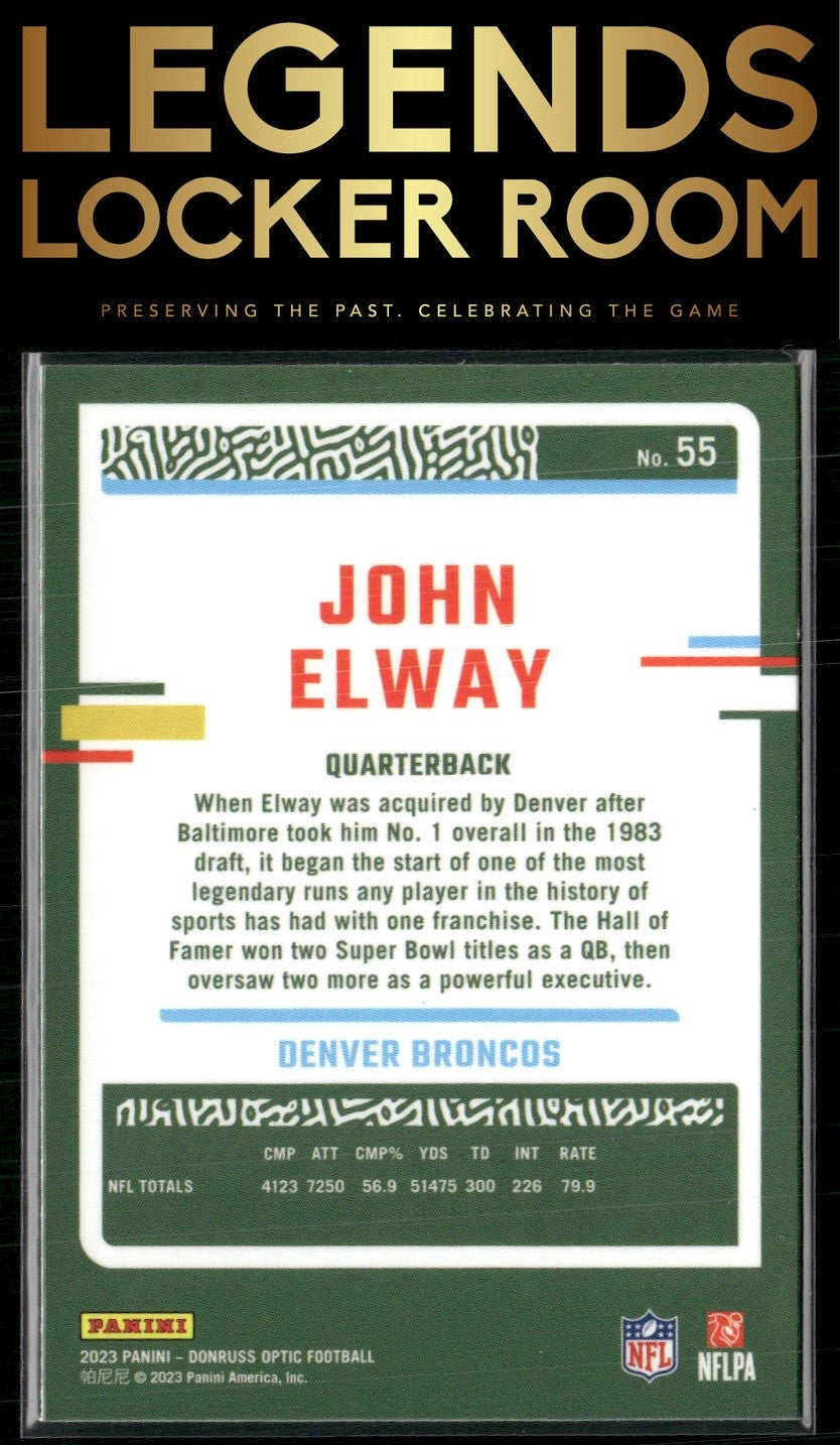 2023 Donruss Optic #55 John Elway