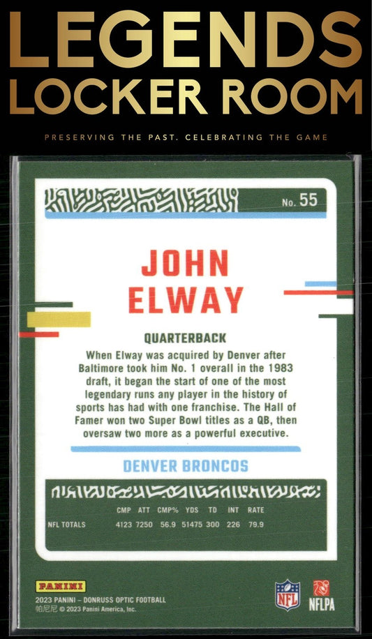 2023 Donruss Optic #55 John Elway
