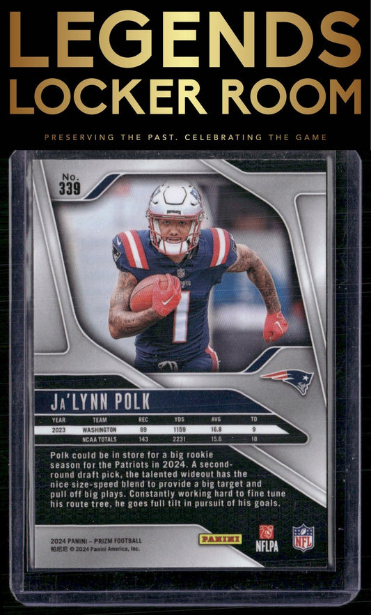 2024 Panini Prizm #339 Ja'Lynn Polk