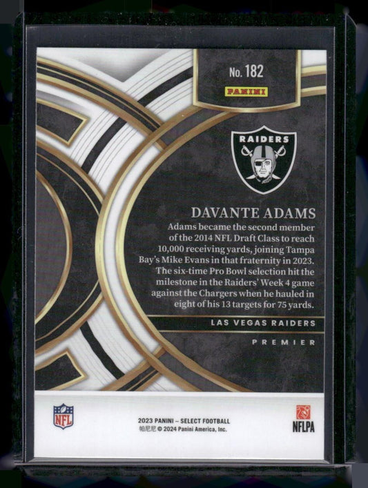 2023 Panini Select #182 Davante Adams