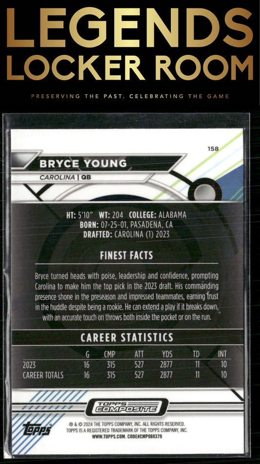 2023 Topps Composite #158 Bryce Young