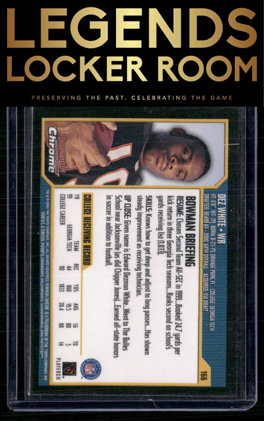 2000 Bowman Chrome #166 Dez White