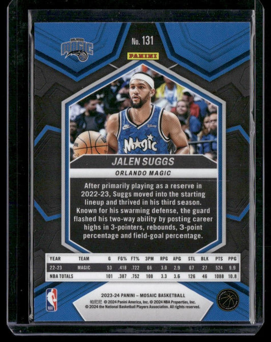 2023-24 Panini Mosaic #131 Jalen Suggs