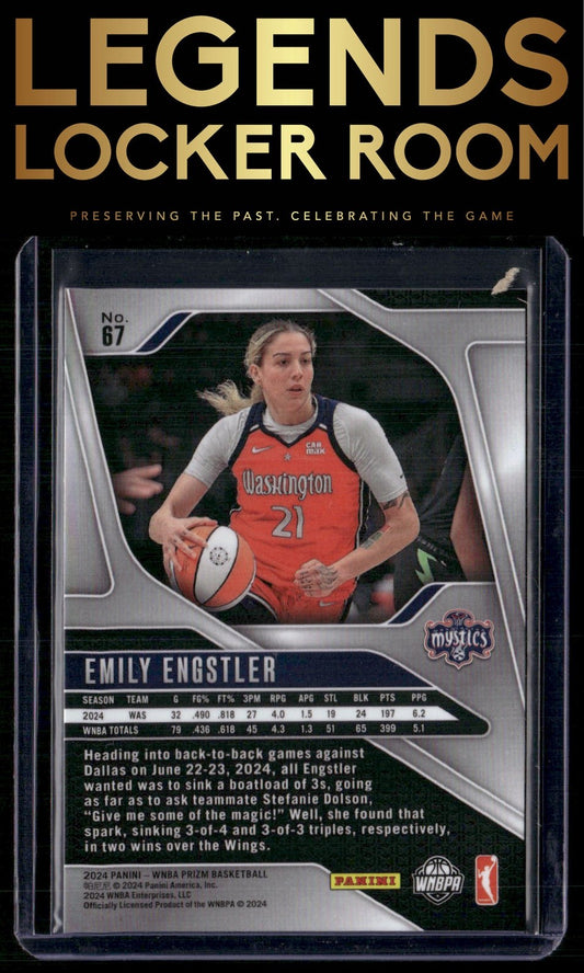 2024 Panini Prizm WNBA #67 Emily Engstler