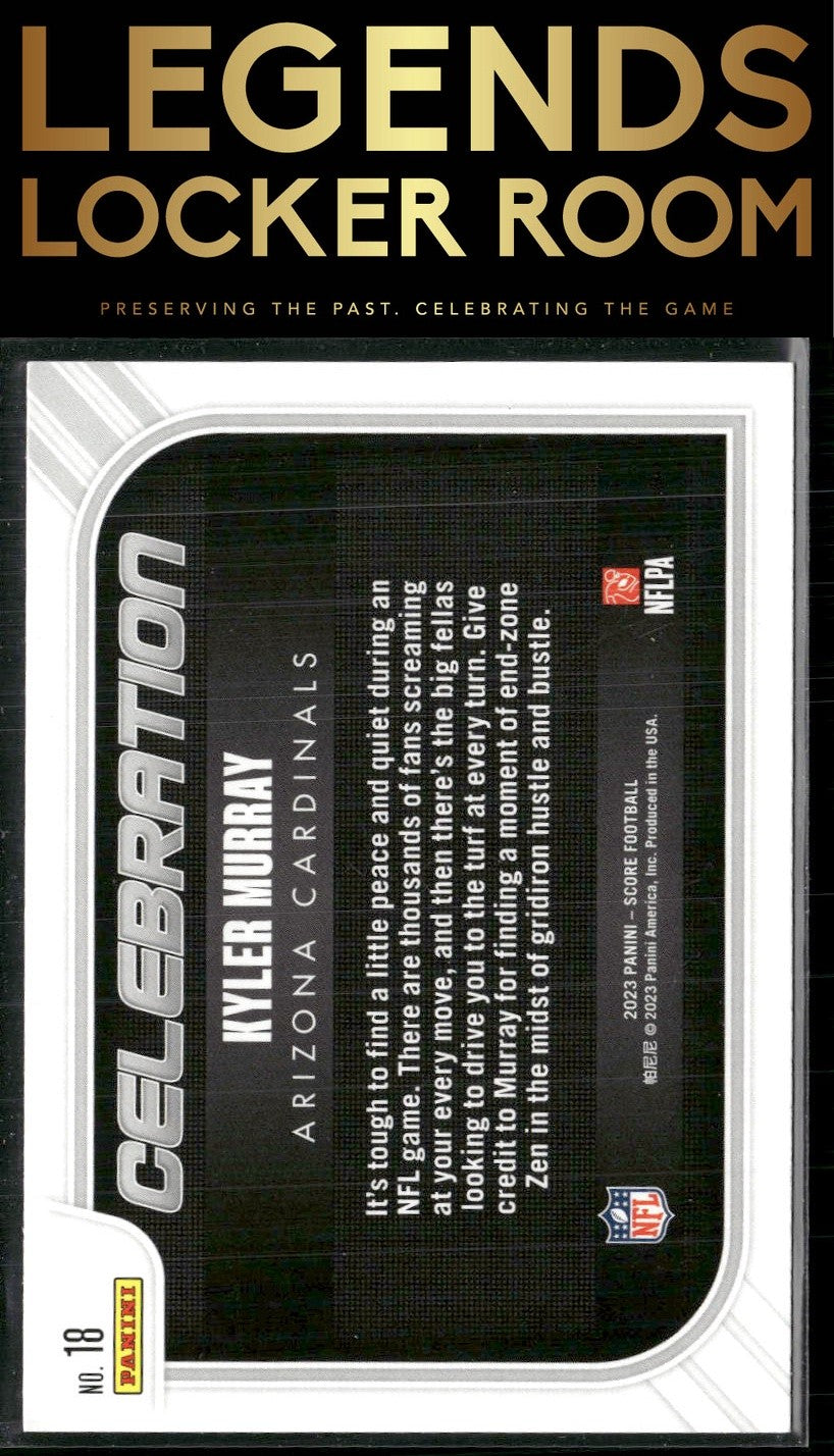 2023 Score #18 Kyler Murray Celebration