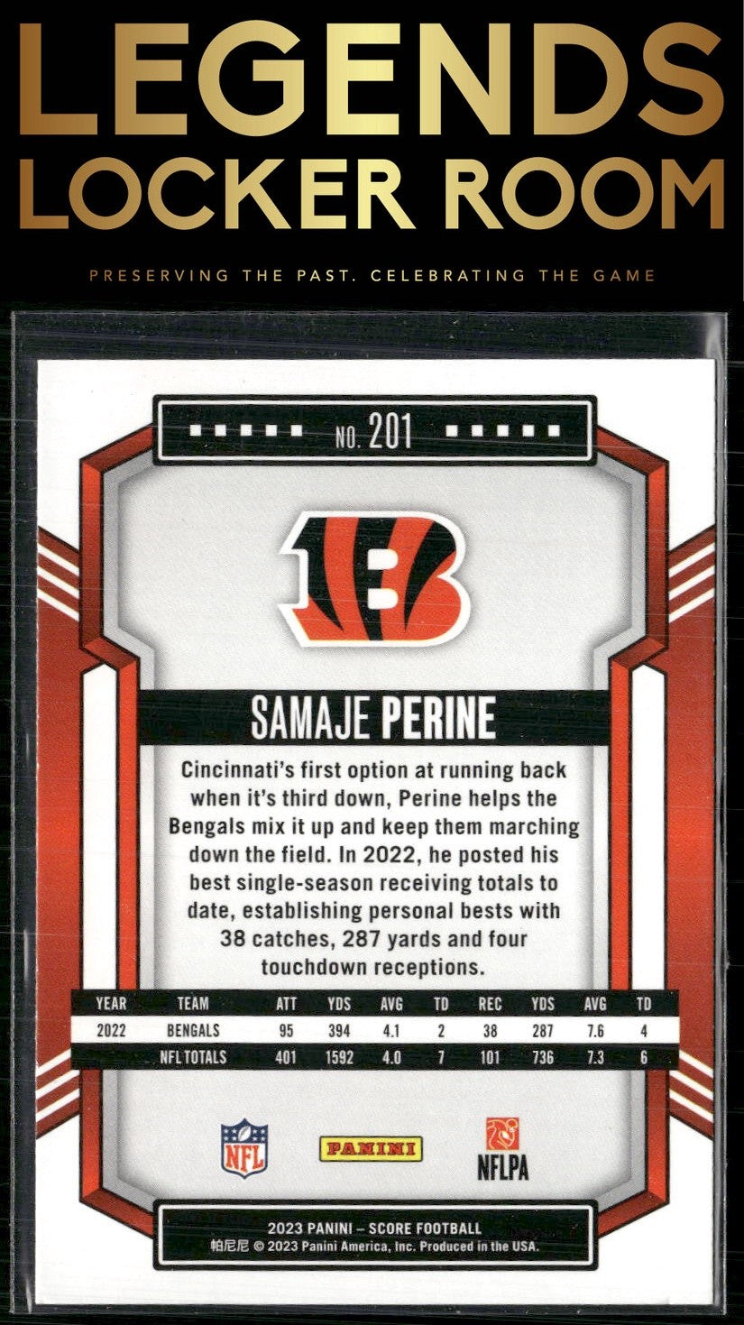 2023 Score #201 Samaje Perine