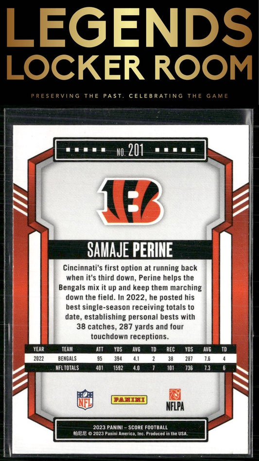 2023 Score #201 Samaje Perine