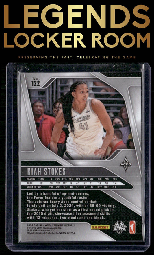 2024 Panini Prizm WNBA #122 Kiah Stokes