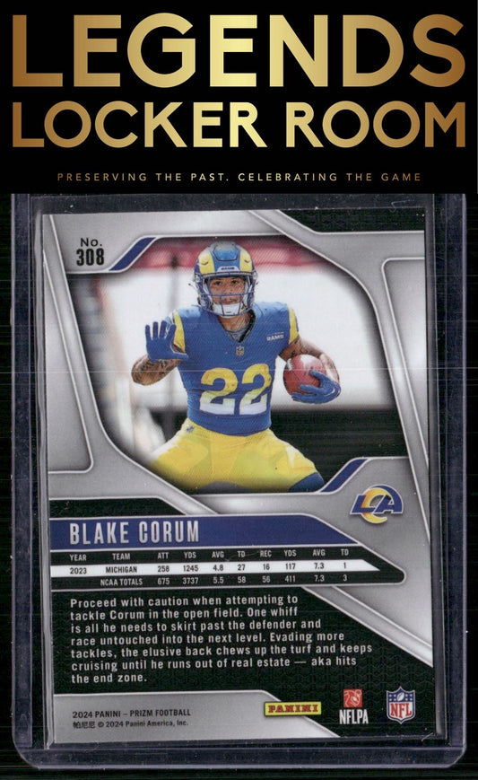 2024 Panini Prizm #308 Blake Corum