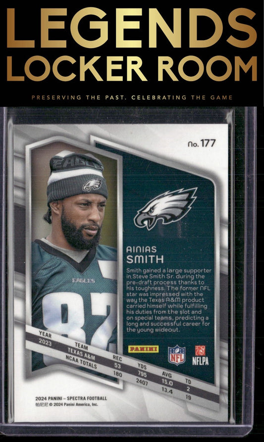 2024 Panini Spectra #177 Ainias Smith