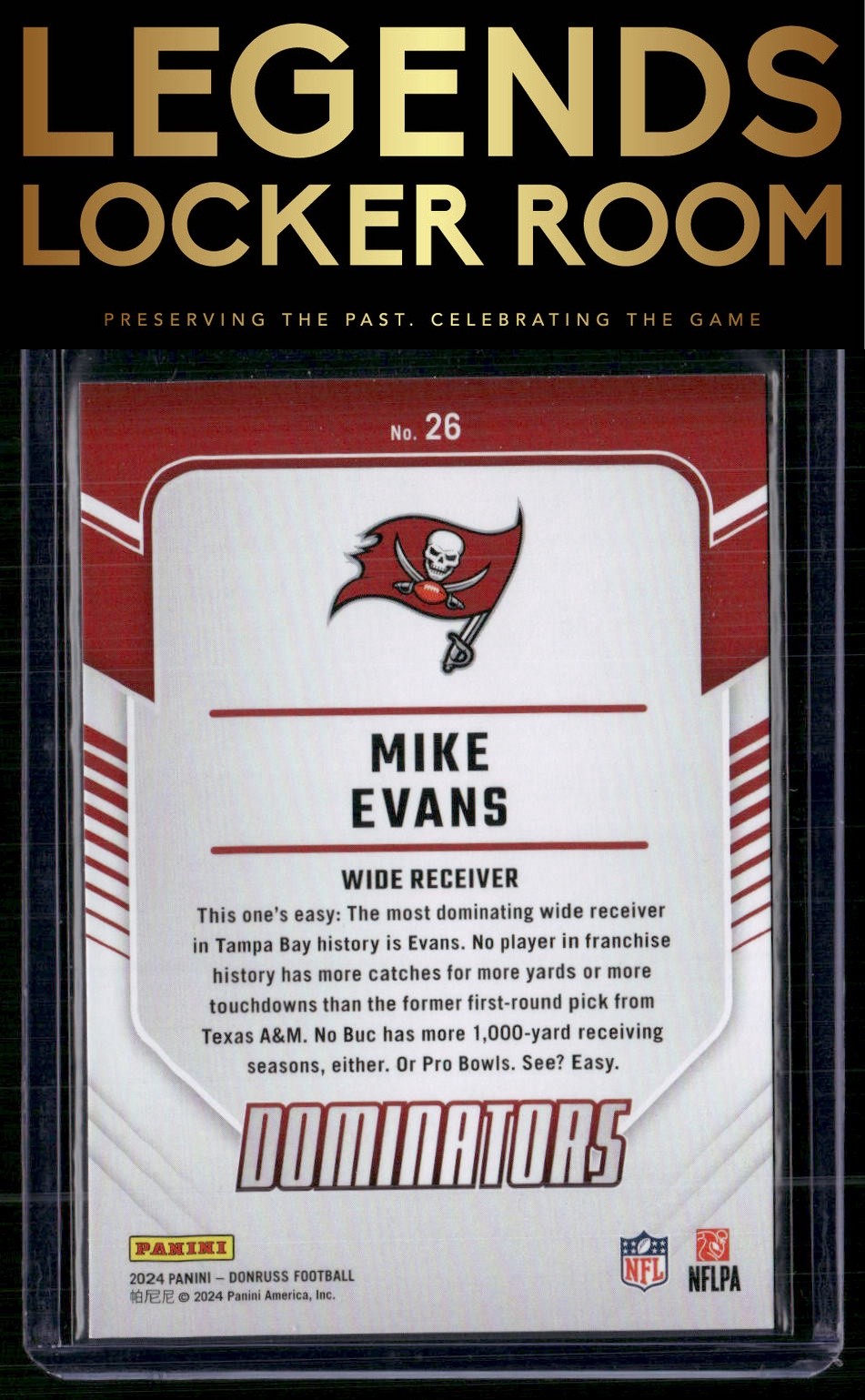 2024 Donruss #26 Mike Evans Dominators