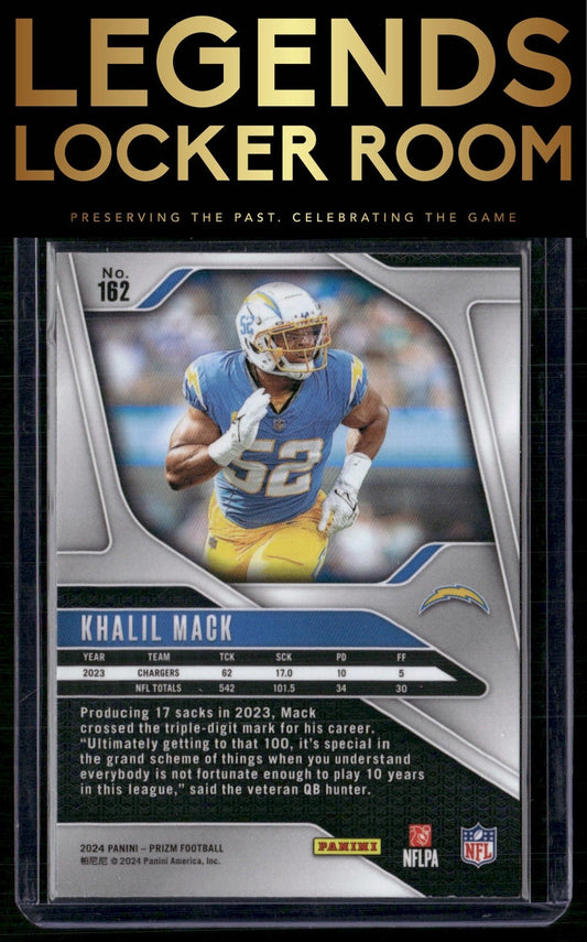 2024 Panini Prizm #162 Khalil Mack