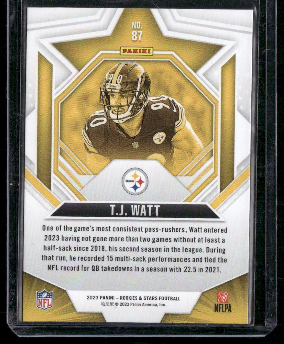 2023 Panini Rookies & Stars #87 T.J. Watt