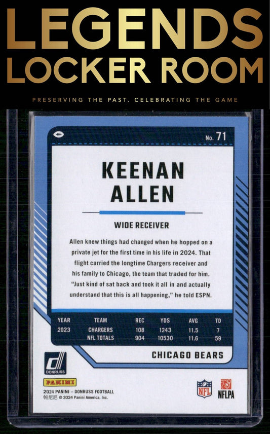 2024 Donruss #71 Keenan Allen