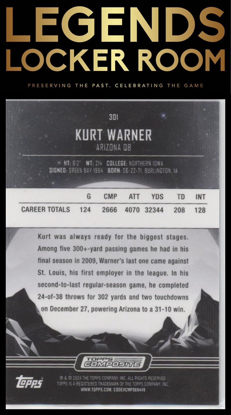2023 Topps Composite #301 Kurt Warner