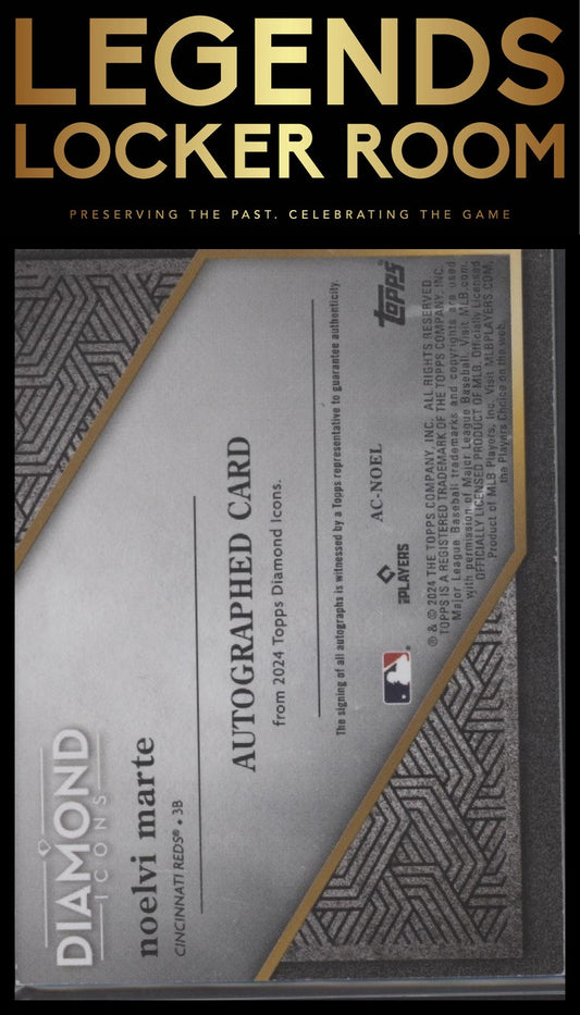 2024 Topps Diamond Icons #AC-NOEL Noelvi Marte Autographs Gold #/1